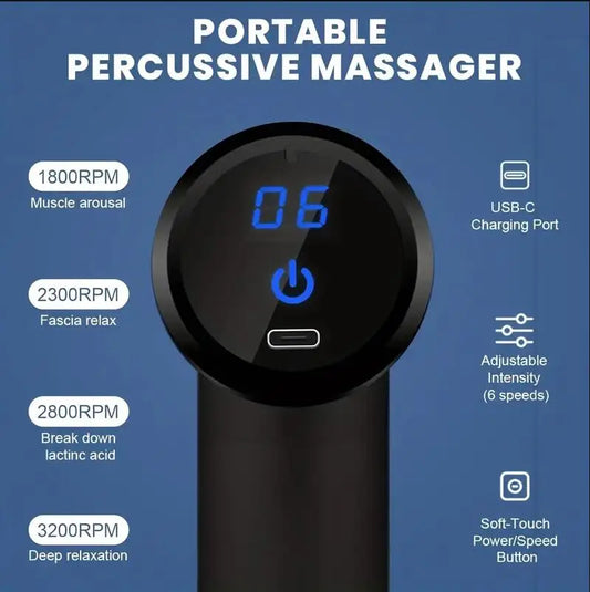 ⚡ MuscleMate Pocket Massager – Power Meets Portability