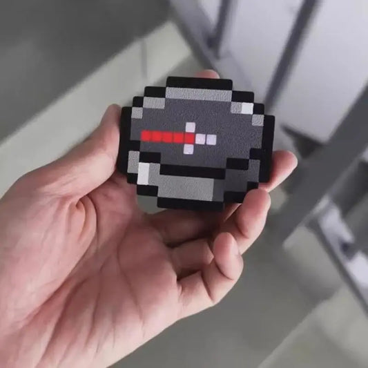 PowerUp Pixel Compass– 3D Printed Treasure for Mini Adventurers