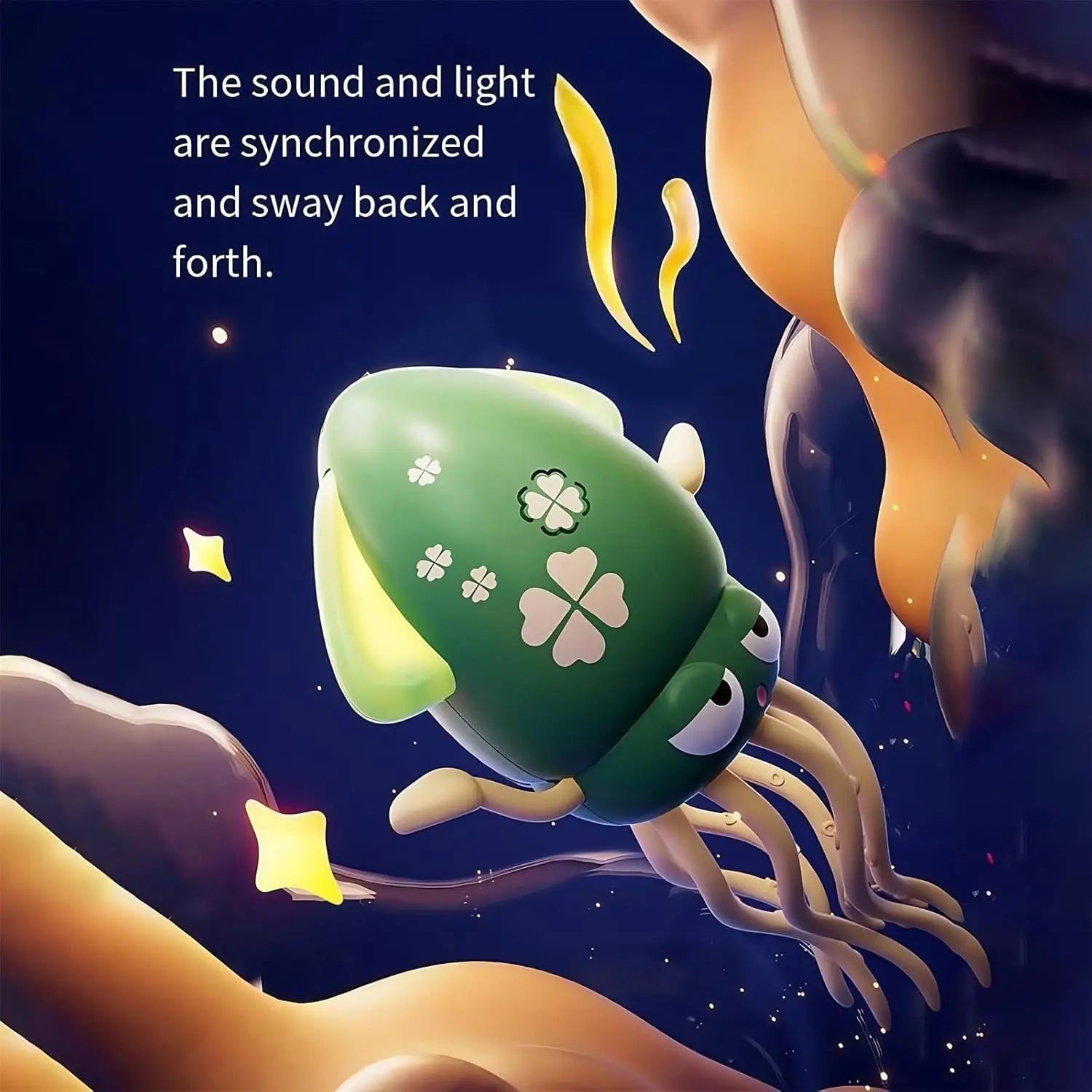 JellyGlow Dancer – Electric Toy for Kids, Babies & Pets