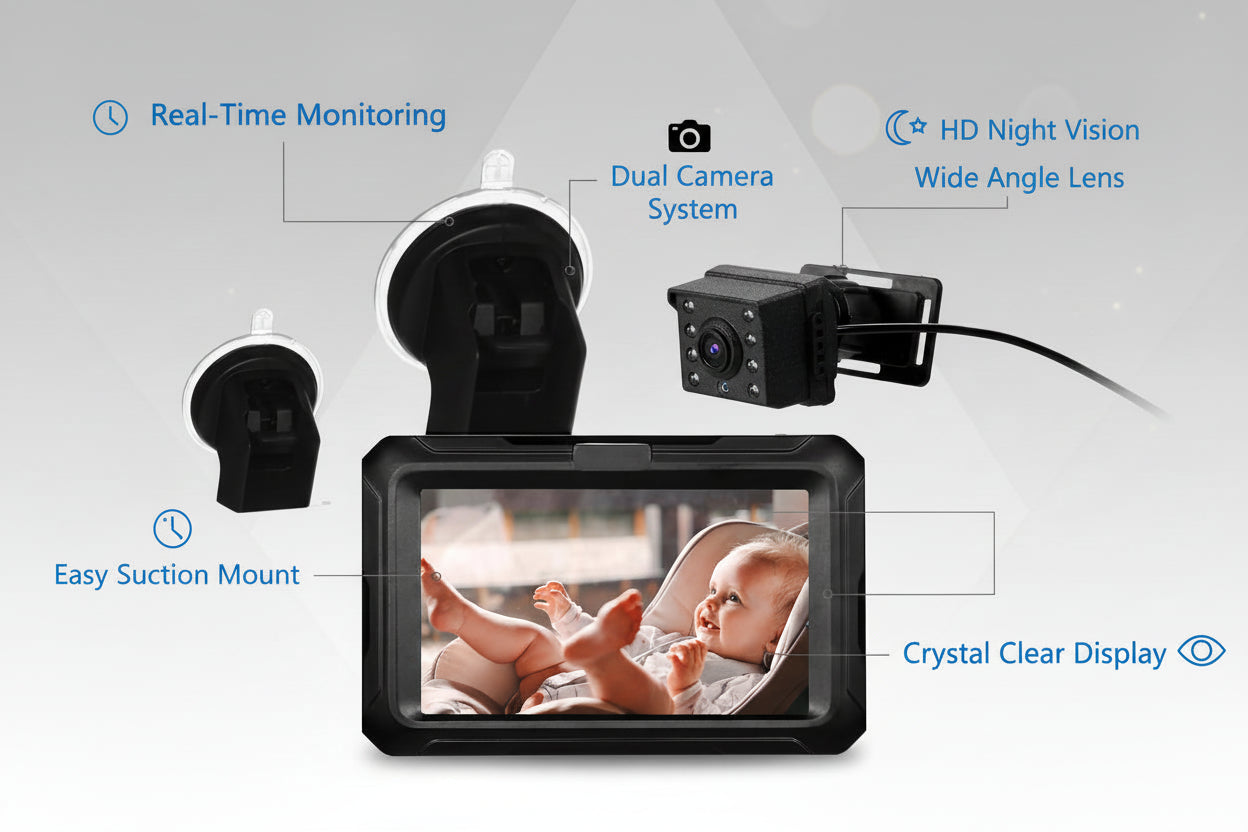 “Your Baby, Always Visible — IPS Night‑Vision Monitor” - daliona