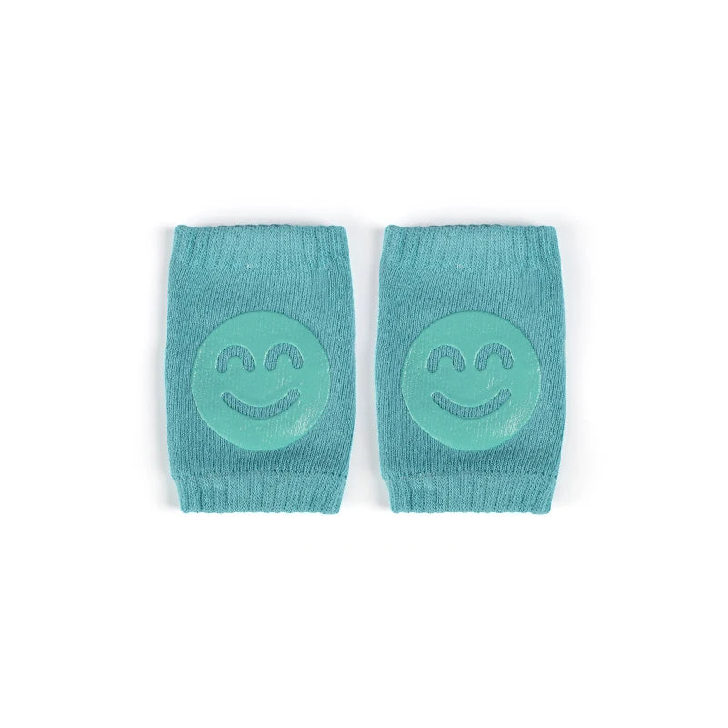 Daliona baby safety knee pads in soft, breathable fabric with adjustable straps for comfort and protection during crawling.