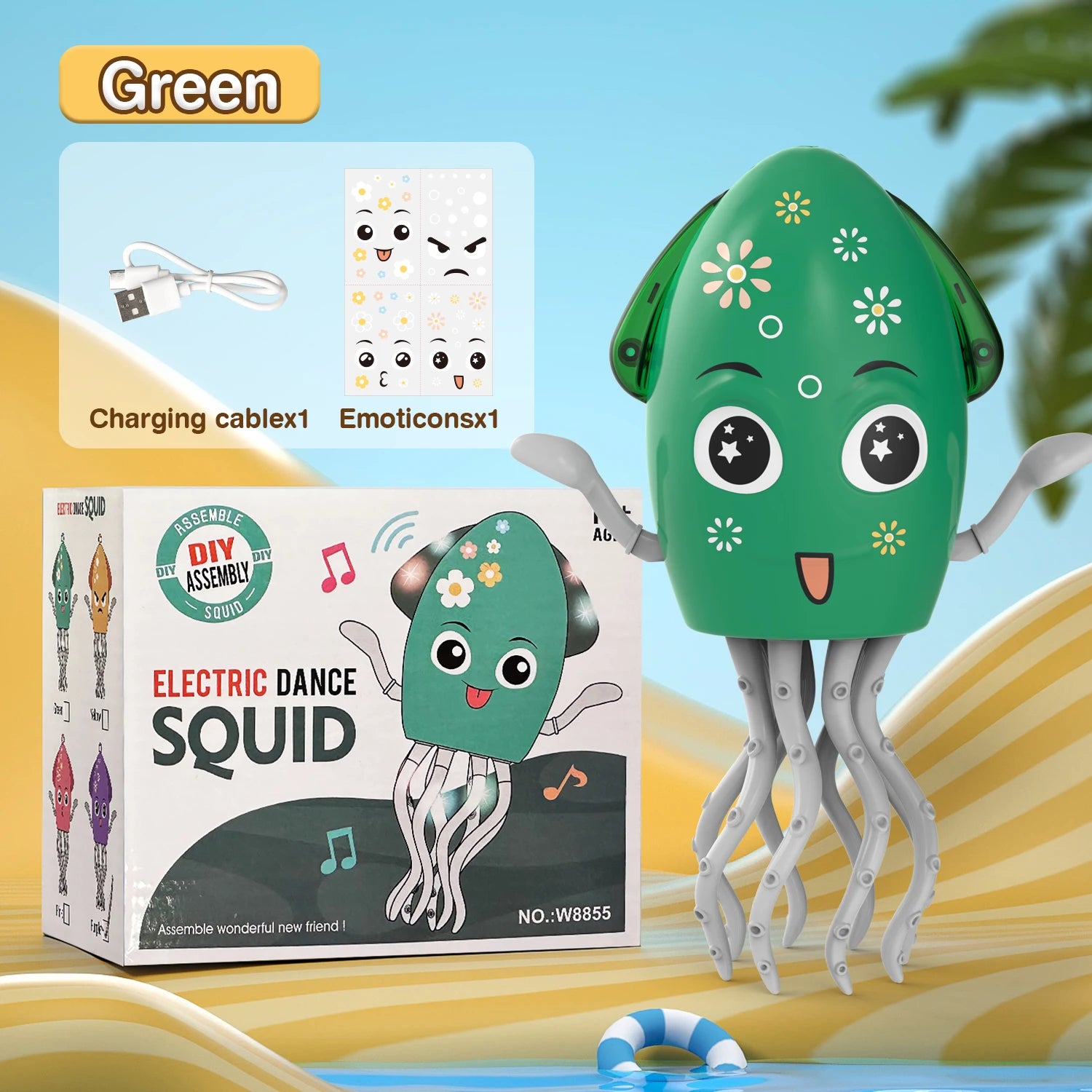 JellyGlow Dancer – Electric Toy for Kids, Babies & Pets