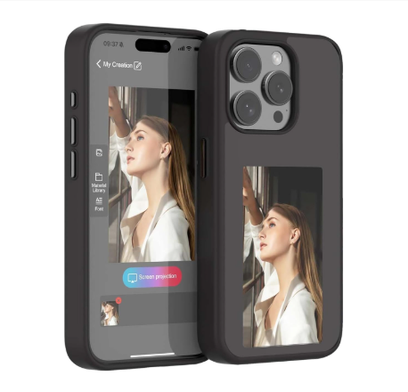 NeoFrame™ NFC E-Ink Case – Customizable, Colorful, Cordless