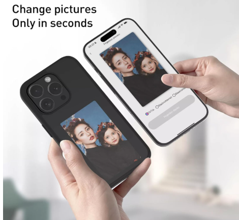 NeoFrame™ NFC E-Ink Case – Customizable, Colorful, Cordless