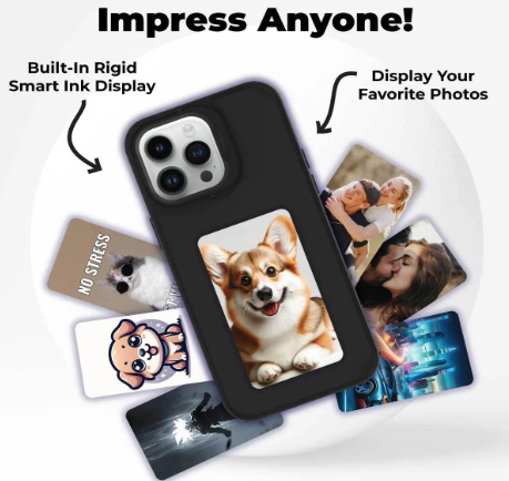NeoFrame™ NFC E-Ink Case – Customizable, Colorful, Cordless