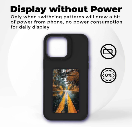 NeoFrame™ NFC E-Ink Case – Customizable, Colorful, Cordless