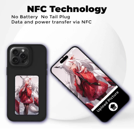 NeoFrame™ NFC E-Ink Case – Customizable, Colorful, Cordless