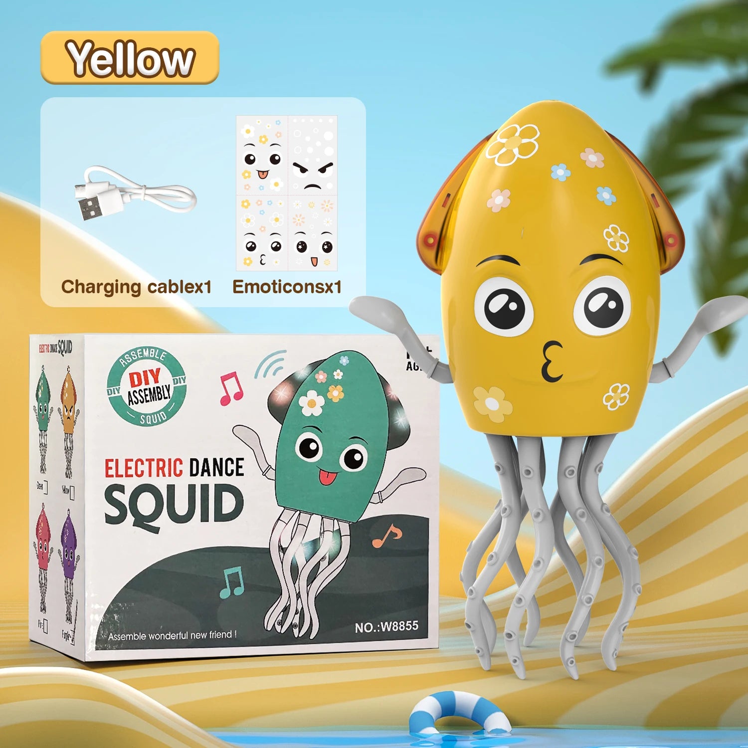 JellyGlow Dancer – Electric Toy for Kids, Babies & Pets